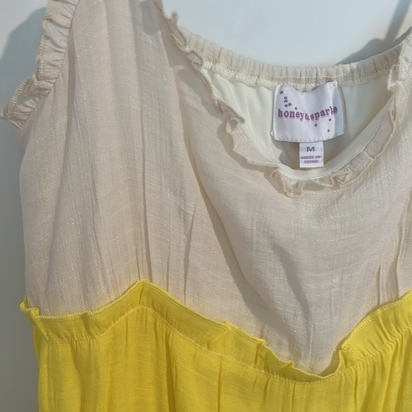 NWT‎ HONEY SPARKLE COLOR BLOCKED MINI DRESS M - Picture 4 of 10